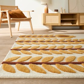 100% wollen vloerkleed, bloemenmotief, CORTES