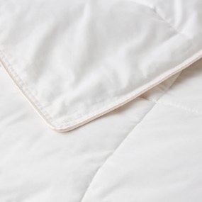 100% zijden dekbed, katoenen overtrek