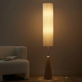 Lamp in massief eik, Nestwood