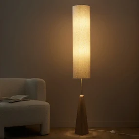 Lamp in massief eik, Nestwood
