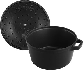 Staub La Cocotte Pannenset Mat zwart, 2-delig - La Cocotte - Staub