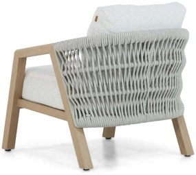 Stoel en Bank Loungeset 5 personen Aluminium Taupe  Santika Furniture Santika