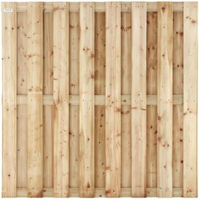 Schutting vuren Timber recht 15L rvs groen geïmpregneerd (180 x 180 cm) schermdikte 4,7 cm