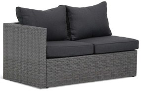 Loungeset  Wicker Grijs  Garden Collections loungeset
