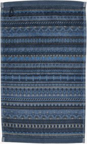 Gastendoek Geometric Print van velours & terrykatoen