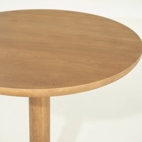 Bistro Eettafel Rond Eiken - 70 X 70cm.