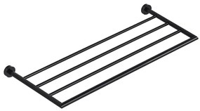 Hotbath &More handdoekrek gepolijst zwart PVD