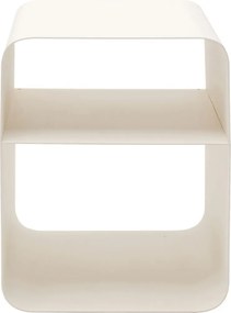 Stalen Bijzettafel Cream - 38 X 33cm.