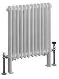 Eastbrook Imperia 2 koloms radiator 55x60cm 767W wit glans