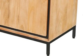 Starfurn RichWood Mangohout Dressoir Industrieel 160 Cm - 160x45x85cm.