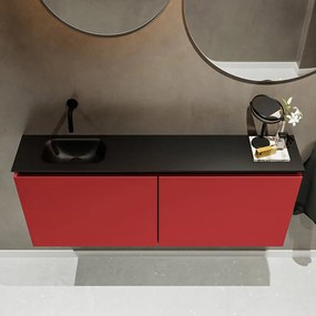 Mondiaz Ture 120cm toiletmeubel fire met wastafel urban links geen kraangat