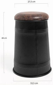 Puff Opbergknop 38 cm Kunstleer