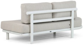 Hoek loungeset 5 personen Aluminium Wit  Lifestyle Garden Furniture Harmonic