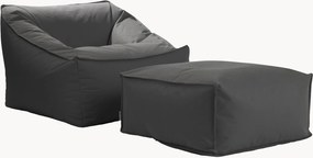 Outdoor zitzak fauteuil De Sunnyboy met poef