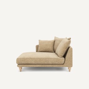 Chaise longue van katoen Lazare