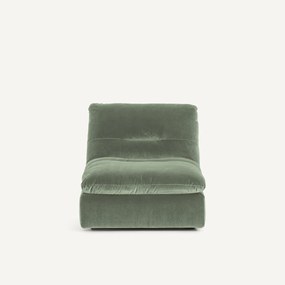 Modulaire fauteuil in fluweel, GIULIANO