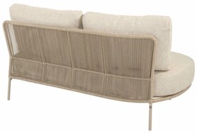 Taste by 4 Seasons Florence hoek loungebank latte LoungebankLoungeset   taupe weerbestendig