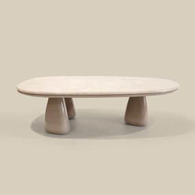 Design Salontafel Hoogglans Marmer - 110 X 60cm.