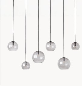 Grote glazen bol hanglamp Raquel