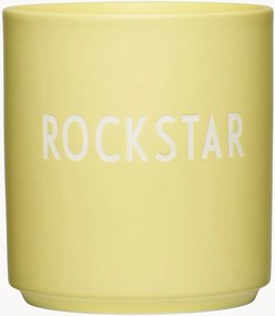 Kopje Favourite Rockstar met opschrift