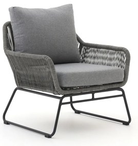 + 15% kassakorting | Lounge tuinstoel | Intenso Isorella | Rope (touw) | Grijs | Kees Smit Tuinmeubelen