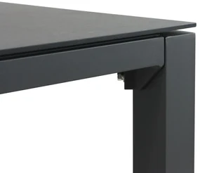 Tuinset 6 personen 220 cm Aluminium/textileen Grijs Domani Furniture Verde/Mateo