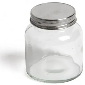 Voorraadpotje, glas, groot, 300 ml