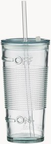 To-go-drinkglas Eco met rietje