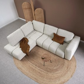 Slaapbank Met Hoek Beige Links