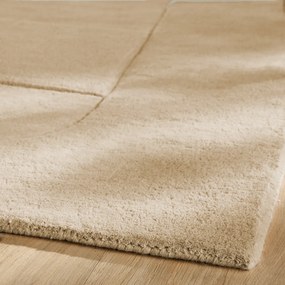 Eigentijds vloerkleed in wol, handgeweven, Sahil