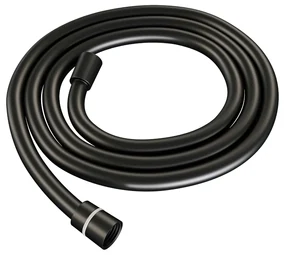 Brauer Black Carving thermostatische inbouw badkraan met badvulcombinatie en 3 standen handdouche set 4 zwart mat