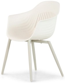 Tuinstoel Kunststof Taupe-naturel-bruin Lifestyle Garden Furniture Lissabon