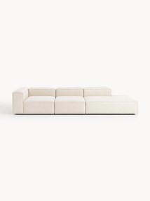 Modulaire chaise longue Lennon van linnenmix, XL