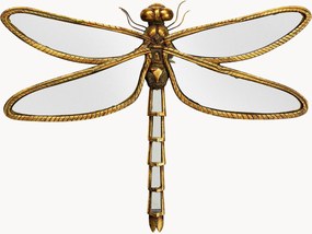 Spiegelwanddecoratie Dragonfly, B 46 cm