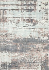 Handgeknoopt laagpolig wollen viscose vloerkleed Embla