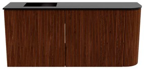 Mondiaz Joya 90cm toiletmeubel ronding rechts ruby met wastafel faye links zonder kraangat urban