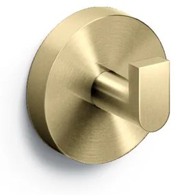 Clou Flat set à 2 kledinghaken goud geborsteld PVD CL/09.02064.82