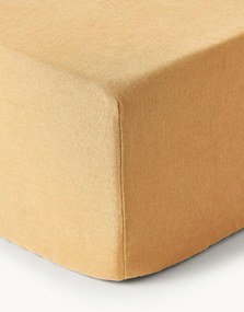 Boxspring hoeslaken Airy, gewassen linnen
