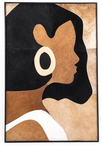 By-Boo Woman Schilderij Van Leer