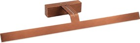 Badkamer LED-wandlamp SWE015-1W 73cm BRUSH COPPER