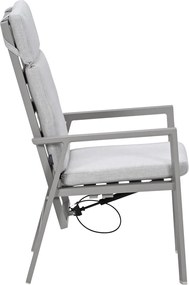 Garden Impressions Kasper tuinstoel verstelbaar - taupe