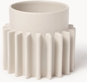 Potdeksel Valeska met geribbeld oppervlak, H 22 cm