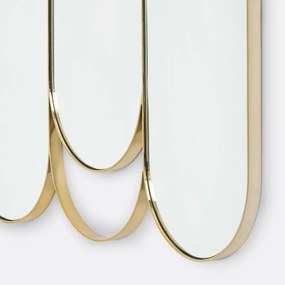 Drieluikspiegel in messing, Alama