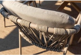 Taste by 4 Seasons Manitoba stapelbare tuinstoel - latte