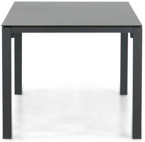 Tuinset 4 personen 180 cm Aluminium/textileen Grijs Hartman Sitges/Mateo
