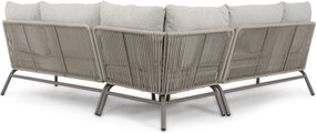 Hoek loungeset 6 personen Rope Taupe  Coco Livo