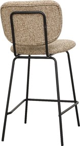 Moderne Barkruk Beige Boucle