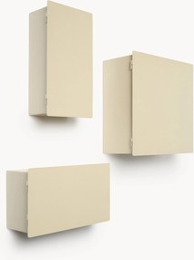 Wandplanken Kelly van metaal, 3-delig