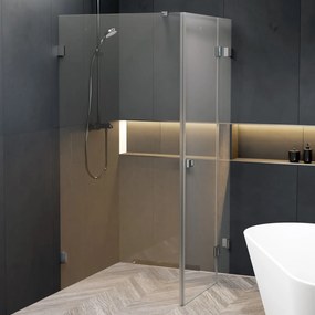 Riho Scandic X203 douchecabine rechts 160x90cm chroom