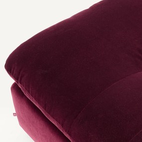 Modulaire fluwelen voetensteun, GIULIANO